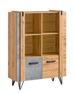 Highboard MILENIUM Braun - Holzwerkstoff - 90 x 137 x 41 cm