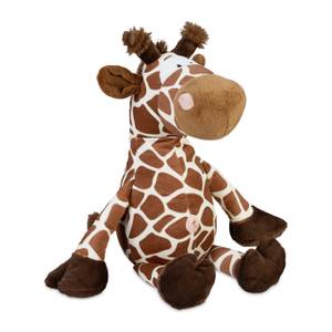 Türstopper Giraffe Beige - Braun - Naturfaser - Kunststoff - Textil - 25 x 26 x 23 cm