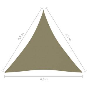 Voile solaire 3016492-2 Beige - 450 x 450 x 450 cm