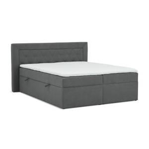 Boxspringbett Allure Pocket und Visco Graphit - Breite: 160 cm