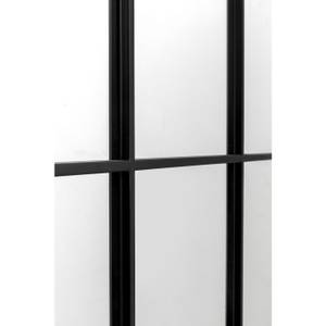 Miroir Finestra Noir - Métal - 90 x 180 x 3 cm