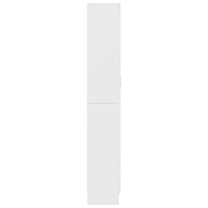 Vitrinenschrank 3005130-2 Weiß - Höhe: 186 cm
