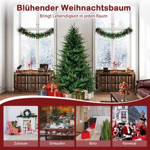 Weihnachtsbaum mit 8 Lichtmodi Grün - Kunststoff - 125 x 183 x 125 cm