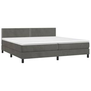 Boxspringbett 3017268-6 Dunkelgrau - Breite: 200 cm