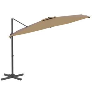 Parasol cantilever led 319930 Gris - Métal - Textile - 300 x 268 x 400 cm