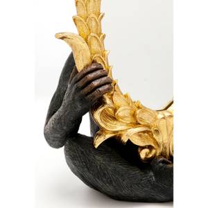 Tischspiegel Hidden Monkey Gold - Kunststoff - 22 x 36 x 18 cm