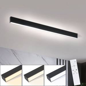 LED Deckenleuchte Werner Schwarz - Tiefe: 80 cm