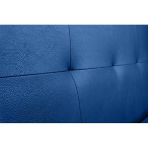 Aster Kunstleder Blau 90 Blau - Tiefe: 90 cm