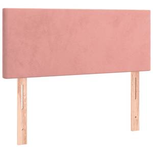 Lit à sommier tapissier 3017268-2 Rose foncé - 120 x 203 cm