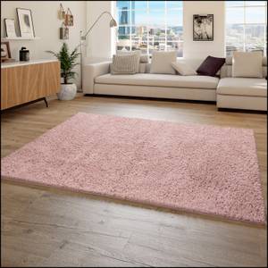 Hochflor-Teppich Floppy 770 Pink - 160 x 160 cm