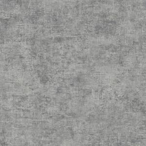 Vliestapete Beton Metallic Silber - Papier - Kunststoff - Textil - 52 x 52 x 1000 cm