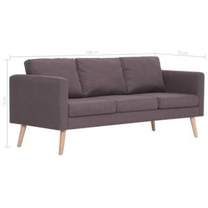 Sofa(2er Set) 3002824-3 Taupe