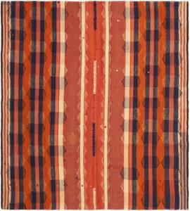 Teppich Jajim CCII Rot - Textil - 145 x 1 x 160 cm