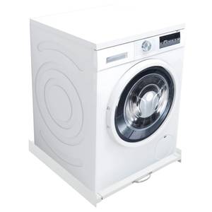 Kit pour tour de lavage-séchage Blanc - Métal - 60 x 8 x 60 cm