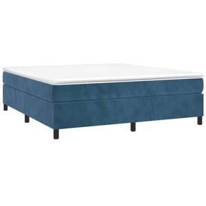 Cadre de lit 3016030-5 Bleu foncé - 160 x 35 cm