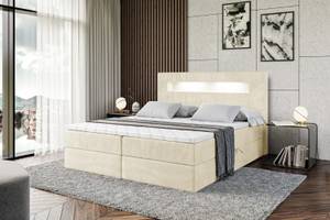 Boxspringbett - ORGOL Beige - Breite: 140 cm - H4