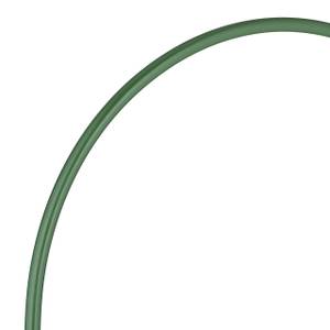 Lot de 6 arches à rosier en métal Vert - Métal - Matière plastique - 32 x 90 x 1 cm