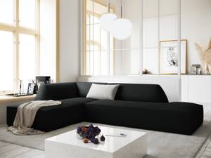 Ecksofa RUBY 4 Sitzplätze Schwarz