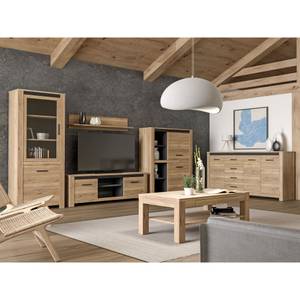 Wohnzimmer Cayden 33 (6-teilig) Braun - Holzwerkstoff - 450 x 220 x 42 cm