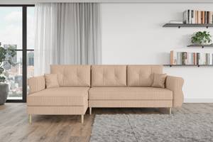 Ecksofa HERMES-L Beige - Taupe