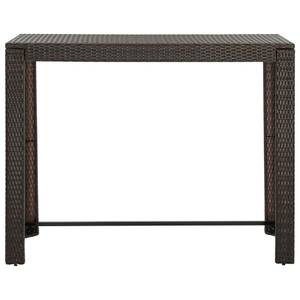 Bartisch 3005005 Braun - Kunststoff - Polyrattan - 61 x 111 x 141 cm