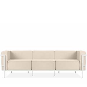 Gartensofa TRIGLO Creme - Weiß - Breite: 229 cm