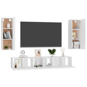 TV-Schrank 5er Set D297 Reinweiß