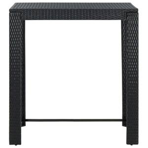 Bar-Set (5-teilig) 3064811 Schwarz - Metall - 61 x 111 x 100 cm