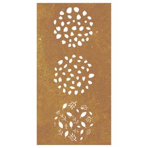 Décoration murale de jardin 824494 Marron - Métal - 55 x 1 x 105 cm