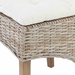 Stuhl TAO Grau - Rattan - 48 x 104 x 48 cm