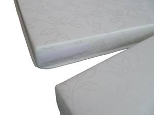 Matelas évolutif PERTOSA Blanc - Textile - 90 x 10 x 190 cm