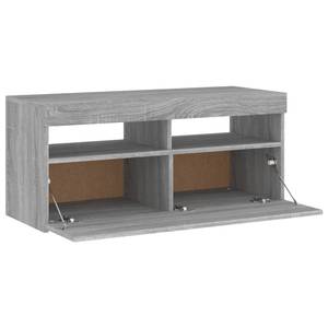 Meuble tv 3008756_2 Gris lumineux - Profondeur : 90 cm