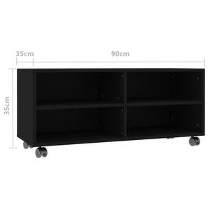 TV-Schrank 298533 Schwarz