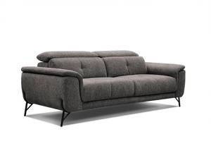 Sofa Avena (3-Sitzer) Dunkelbraun