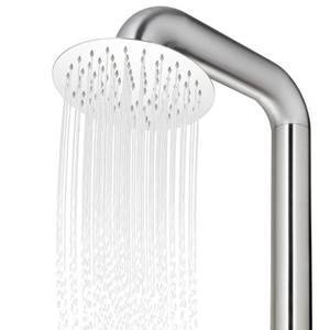 Douche de jardin 3007873 Gris - Profondeur : 110 cm