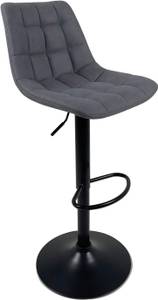 Tabouret de bar SID (Lot de 2) Gris