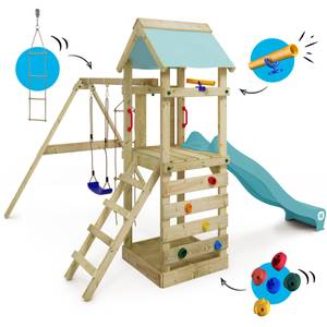 Spielturm FreeFlyer Pastellblau