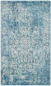 Innenteppich Fiorella EVOKE Blau - Taupe - 120 x 180 cm