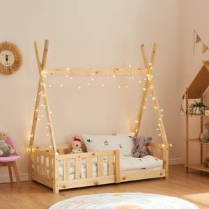 Lit tipi pour enfants Helsingborg Marron