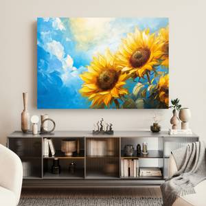 Bild Gemälde Sonnenblume I 90 x 60 cm