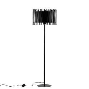 Lampadaire MINA Noir - Métal - Textile - 61 x 145 x 61 cm