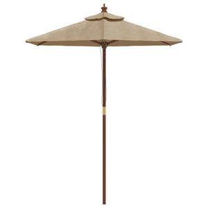 Parasol de jardin 3028551 Taupe