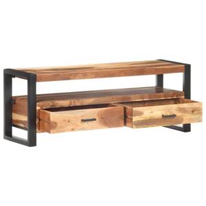 Meuble tv 321551 Marron - Bois massif - Bois/Imitation - 35 x 45 x 120 cm