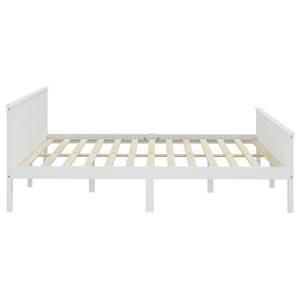 Cadre de lit 3014967 Blanc - Largeur : 208 cm