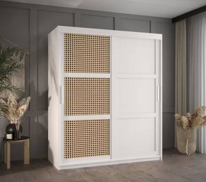 SCHWEBETÜRENSCHRANK PLECIONKA Breite: 150 cm - Silber