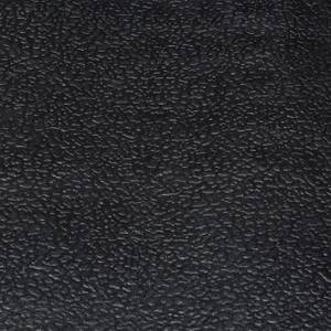 Tapis demi-rond caoutchouc & coco Noir - Marron - Fibres naturelles - Matière plastique - 75 x 2 x 45 cm