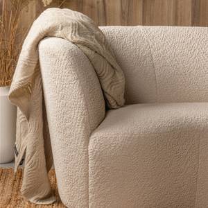 Fauteuil design Stone Beige - Textile - 112 x 73 x 80 cm