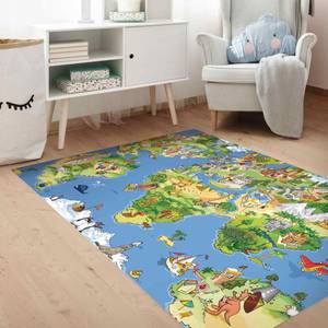 Great and funny Worldmap 60 x 40 cm