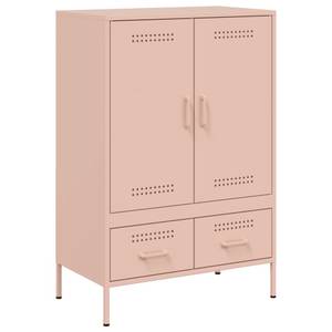 Highboard DE7834 Pink - Metall - 39 x 102 x 68 cm