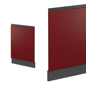 Façade R-Line 39535 Anthracite - Rouge